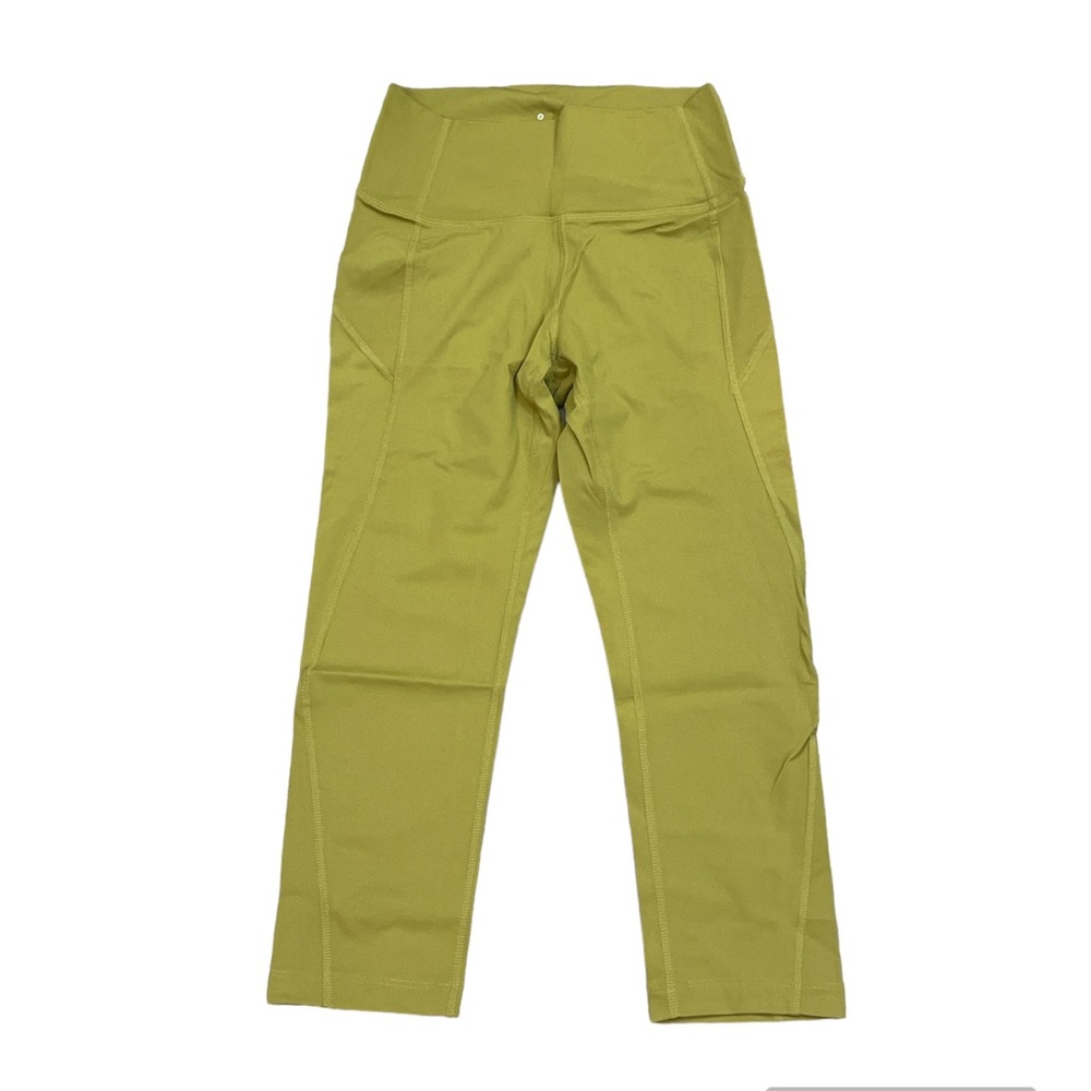 Core 10 All Day Comfort High Waist 7/8 Crop 
Legging Light Olive Size S WAF1825